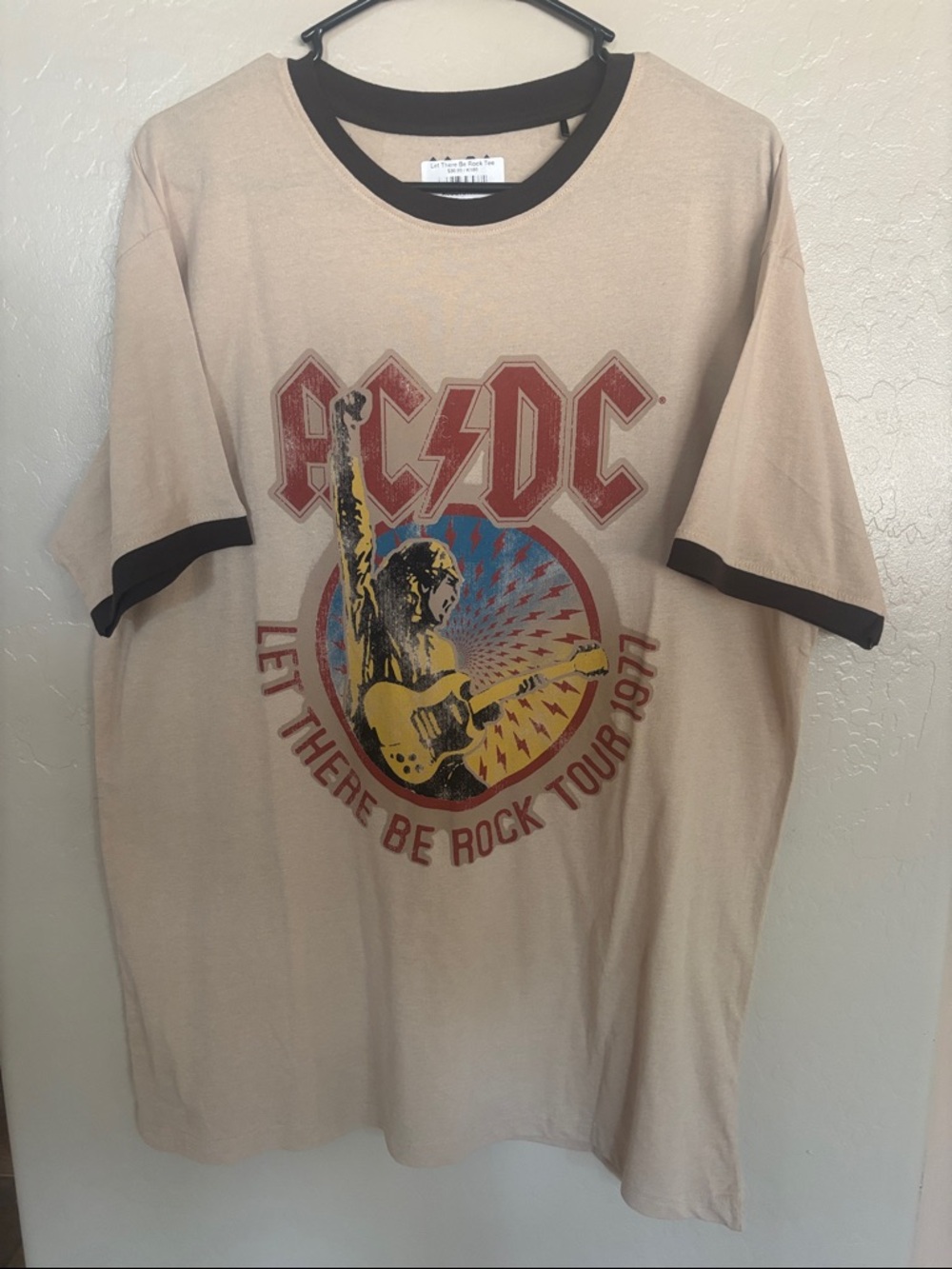 AC/DC Women’s Let There be Rock Tee